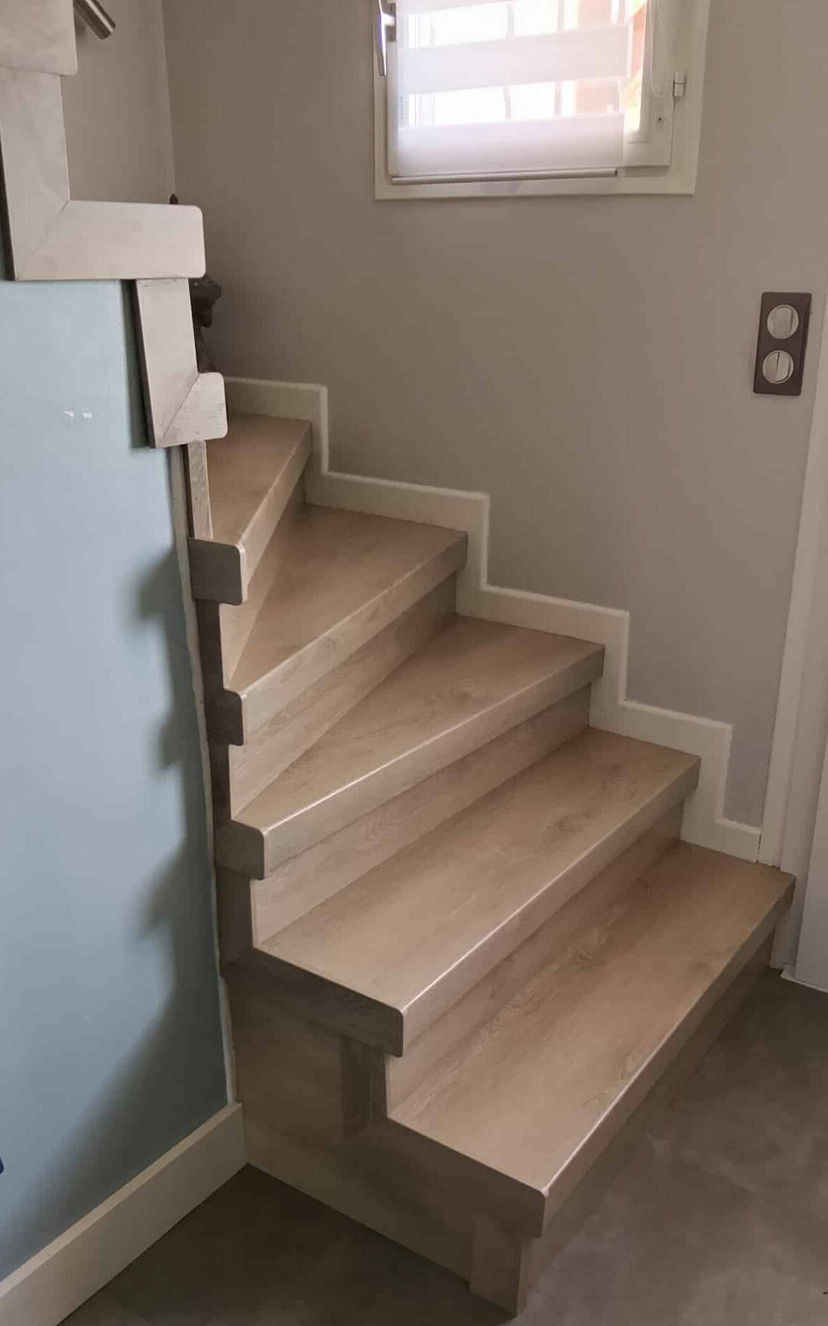 escalier après breviande
