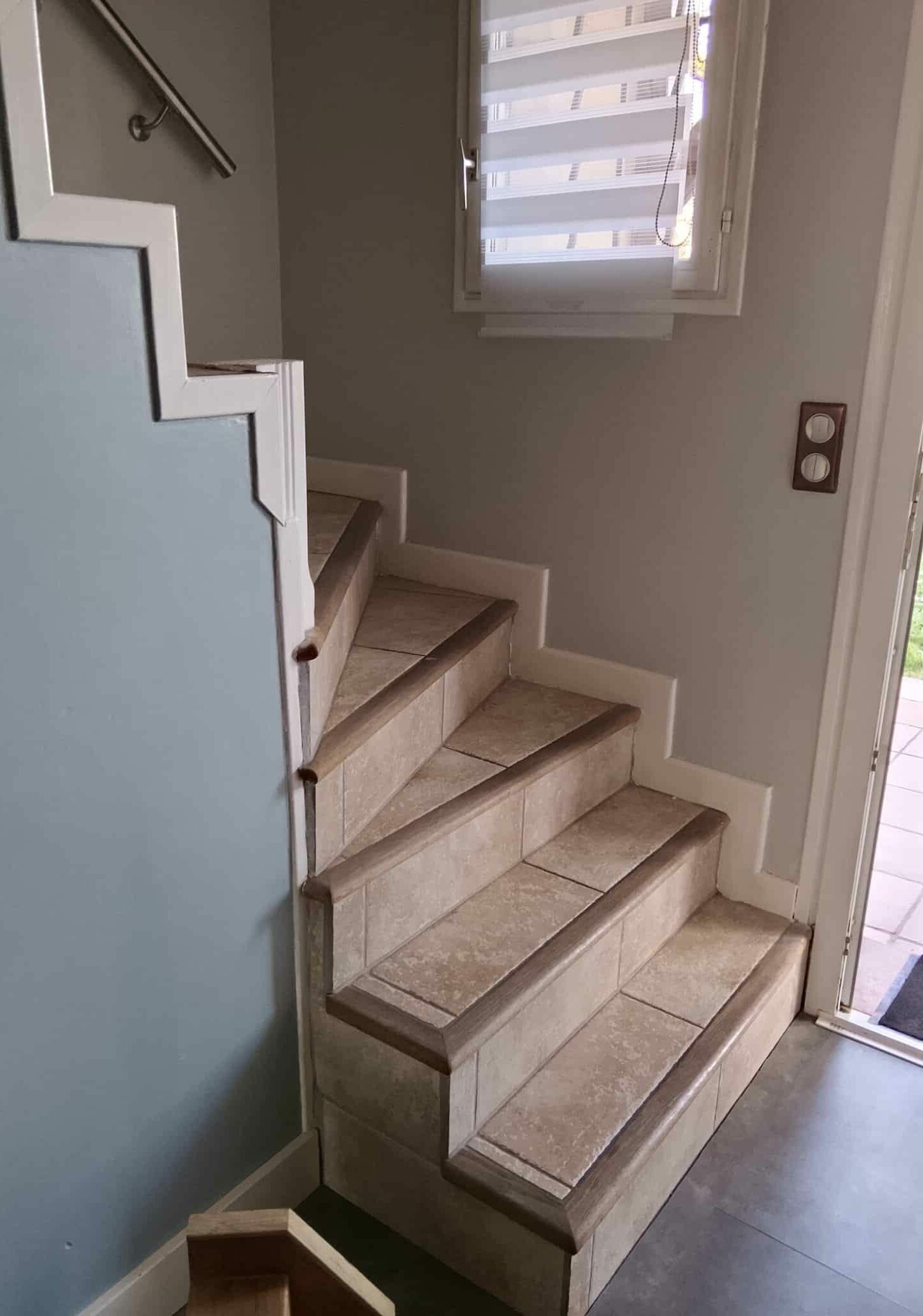 escalier avant breviande